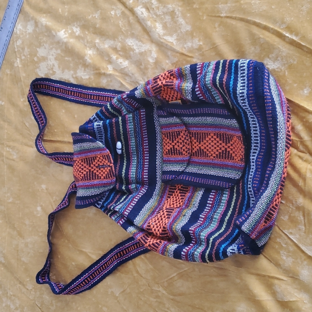 Heche en Mexico back pack